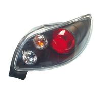 AutoStyle Set Tail Lights compatible with Peugeot 206 CC - Black