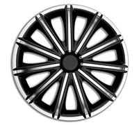 AutoStyle Set wheel covers Nero 17-inch silver/black