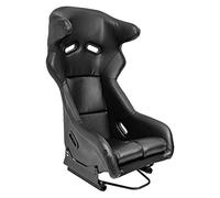 AutoStyle Sport seat 'FS' - Black Synthetic leather - Non-reclinable fibreglass back-rest - incl. slides