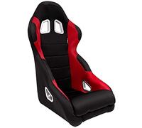 AutoStyle Sport seat 'K5' - Black/Red - Non-reclinable back-rest - incl. slides