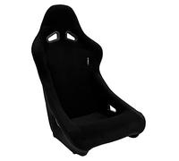 Sport seat 'Zandvoort' - Black - Non-reclinable back-rest - incl. slides