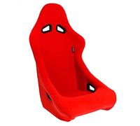 AutoStyle Sport seat 'Zandvoort' - Red - Non-reclinable back-rest - incl. slides