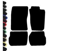 AUTOSTYLE Tailored Black Carpet Car Mats to fit - Toyota Celica GT4 4WD (Not Flip-Up Lights) from 1994-1999 with BLACK BINDING