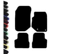 AUTOSTYLE Tailored Black Velour Carpet Car Mats to fit - Vauxhall Mokka 2020 onwards with BLACK BINDING