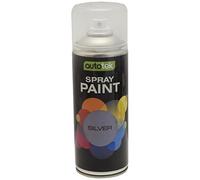 Autotek ATOOSIL400 Aerosol Paint, 400 ml, Gloss Silver