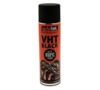 Autotek ATVHTMB VHT Engine Enamel, Matt Black, 250 ml