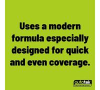 Autotek Exact Match Fast Drying Aerosol Spray Paint Chrome 300ml x6