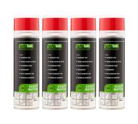 Autotek Exact Match Fast Drying Aerosol Spray Paint Ford Sunburst Red 300ml x4