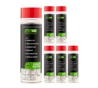 Autotek Exact Match Fast Drying Aerosol Spray Paint Ford Sunburst Red 300ml x6