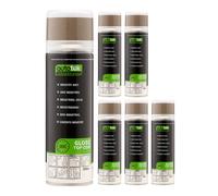 Autotek Exact Match Fast Drying Aerosol Spray Paint Industry Grey 300ml x6