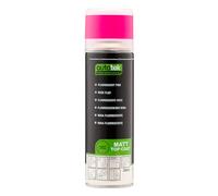 Autotek Extra Bright Fluorescent Pink Spray Paint 300ml - High Visibility Matt Aerosol Paint, Fast Drying, Neon Finish for Signs, Safety Equipment, Bikes, Skips & Markings