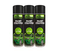 Autotek Fast Acting Paint Stripper Multi-Purpose Aerosol Spay Can 500ml x3
