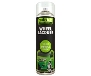Autotek Professional Durable Finish Spray Paint, Matt Wheel Lacquer, 500 ml
