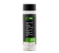 Autotek Professional Enamel Rubberised Black Spray Paint, Protective Rust Prevention Coating with Satin Finish Aerosol Spray, 300ml