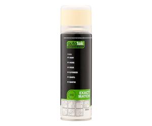 Autotek Professional Exact Match Car Spray Paint, Ford Ivory Aerosol Spray, 300 ml