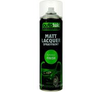 Autotek Professional Durable Finish Spray Paint, Matt Lacquer, 500 ml