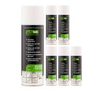 Autotek Quick Dry High Coverage Aerosol Spray Paint Appliance White 300ml x6