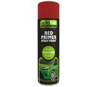 Autotek Red Primer Spray Paint 500ml 500ml Red