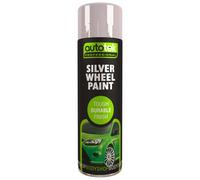 Autotek Silver Wheel Spray Paint 500ml 500ml Silver