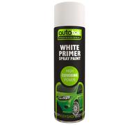 Autotek White Primer Spray Paint 500ml 500ml White