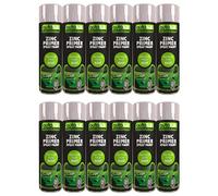 AutoTek Zinc Primer Multi-Purpose Aerosol Spay Paint 500ml x12