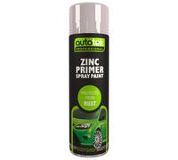 Autotek Zinc Primer Spray Paint 500ml 500ml Silver