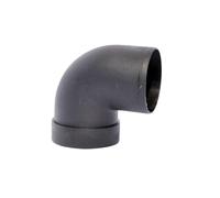 Autoterm 90° Pipe Elbow 60 mm for Connecting Hot Air Hose Air Pipe Air Outlet Air Ducting Suitable for Diesel Auxiliary Heater Air Heater 90 Degree Plastic