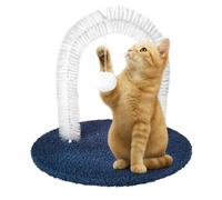 Autotoilettatura Per Gatti | Spazzola Ad Rimozione Pelo Con Base Graffiatoio Accessorio Massaggiante Antigraffio Cura Del E Protezione Mobili Casa Interni