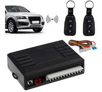 AUTOUTLET Universal Car Keyless Entry System Vehicle Remote Control Central Door Lock Unlock Kit with 2 Remote Controllers 60-80 Meter