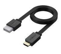 AUTOUTLET Wii to HDMI Converter 1080P 5ft/150 cm for Full HD Device, Adapter with HDMI Male Cable Output Compatible with Nintendo Wii, Wii U, HDTV, Monitor-Supports All Wii Display Modes