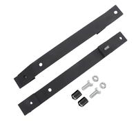 AUTOVIC Front Longer Seat Track Extensions Kit for Ford Mustang or Cobra 1979-2004 Driver or Passenger Side, Extends Seat Back 4.5'' and Raises 0.5''