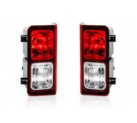 AUTOVIEW Left & Right Rear Tail Light Fog Lamp Pair for Vauxhall Vivaro 2014-2019 to 2025 with Bulb (Pair (RH + LH))