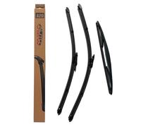 AutoView Windscreen Wiper Blade Set for Hyundai i20 2021 to 2024, 60cm/40cm Front & 30cm Rear Pinch tab Fitment