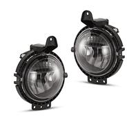 AUTOWIKI Front Bumper Fog Light Assembly for 2007-2015 Mini Cooper R56/ Convertible, 2006-2013 Mini Clubman With Smoke Lens 2PCS Fog Lights Replacement Set