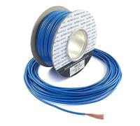 Autowiring 25 AMP Rated 2mm² Single Core Stranded Copper Cable 12v 24v Thin Wall Wire (10M 20M 50M 100M) (BLUE, 10M Coil)