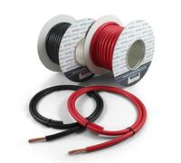 Autowiring Automotive Hi-Flex 110 Amp 16mm² Battery/Starter/Inverter/Welding PVC Cable Wire (Black, 20 Metre)