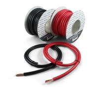 Autowiring Automotive Hi-Flex 170 Amp 25mm² 4 AWG Battery/Starter/Inverter/Welding PVC Cable Wire (Black, 6 Metre)