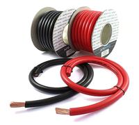 Autowiring Automotive Hi-Flex 485 Amp 70mm² 2/0 AWG Battery/Starter/Inverter/Welding PVC Cable Wire (Black, 5 Metre)