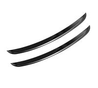 AUTOXBERT 2pcs 44cm Black Universal Mud Flaps Car Fender Wheel Arches Flares Extension Wide protector,Black Universal Car Truck Body Kit Fender Flare Wheel Eyebrow anti-scratch Strip
