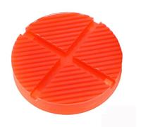 AUTOXBERT Car Jack Pad, Universal Floor Slotted Car Polythene Jack Pad Frame Protector for Pinch Weld Stand Adapter Side Lifting Disk Jacking Tool 127mmx127mmX25mm