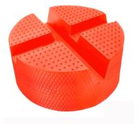 AUTOXBERT Car Rubber Jack Pad, 3.9 inch Universal Floor Slotted Car Polythene Jack Pad Frame Protector for Pinch Weld Stand Adapter Side Lifting Disk Jacking Tool