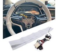AUTOXBERT Car Steering Wheel Heater Retrofit Winter Heated Steering Wheel Cover Heated Steering Wheel Cover Warm Steering Wheel Warmer 130 cm Steering Wheel Heater for Most Cars SUV Trucks Vans