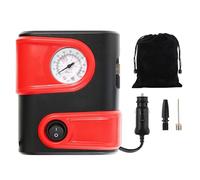 AUTOXBERT Tyre Inflator Car Air Compressor Pump Electric Portable DC 12V 100PSI Auto with Emergency LED Light Tyre Inflator Car Accessories for Bike, Car, Ball, Motorcycle