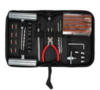AUTOXBERT Universal Tyre Repair Kit, 45 Pcs Heavy Duty Car Tyre Puncture Flat Repair kit Tyre Plug Kit for Car Truck Van SUV Motorcycle