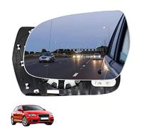 AUTOXBERT Wing Mirror Glass Left Passenger Side Compatible with Audi A4 2010-2016, A5 2010-2017, A3 2011-2013 Heated Aspherical Glass with Backing Plate