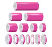 AutoXpress Motors Group DARK PINK Self-Adhesive Vinyl Pin Stripe Roll Decal Sticker Tape 9.80m 32ft - 6mm | 1/4", Universally Compatible for Cars, Trucks, Vans, Motorcycles, Bikes, Arts & Crafts