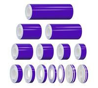 AutoXpress Motors Group PURPLE-BLUE Self-Adhesive Vinyl Pin Stripe Roll Decal Sticker Tape 9.80m 32ft - 38mm | 1-1/2", Universally Compatible for Cars, Trucks, Vans, Motorcycles, Bikes, Arts & Crafts
