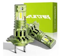 Autoyes H7 LED Headlight Bulb, 30000LM White H7 Headlight Bulb Canbus Error Free, 900% Brighter 1:1 Size 6500K Car h7 LED, Plug and Play led Bulb, Pack of 2
