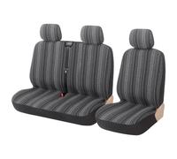 AUTOYOUTH Baja Colourful Blanket Car Seat Covers Front Seats in Ethnic Style Set Universal for Driver Seat and Passenger Truck Accessories Interior (2+1)