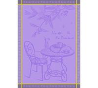 Autrefois Jacquard Tea Towel 48 x 70 cm, Provence Theme, Summer in Provence